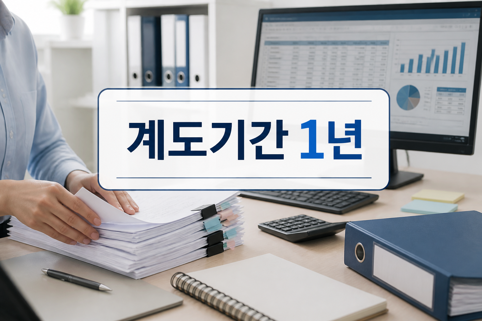 계도기간 1년 안내 이미지