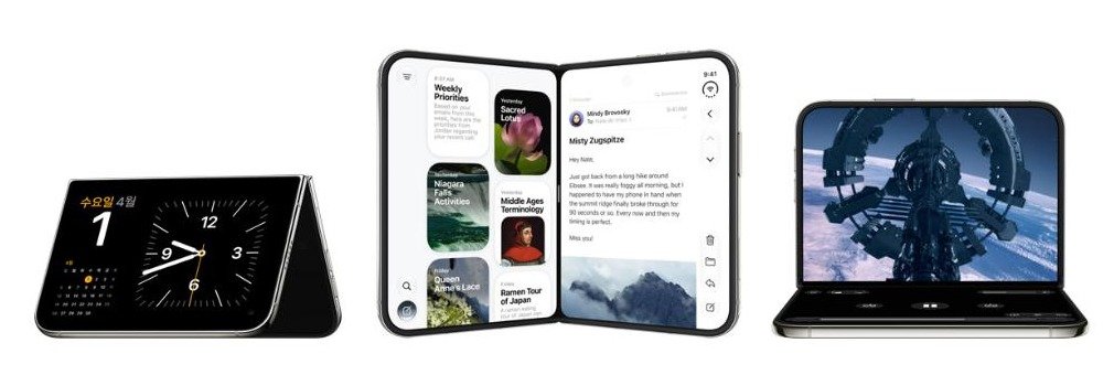 아이폰 듀오 활용 모드 - 스탠바이·분할 화면·랩톱 모드 (이미지: Apple)