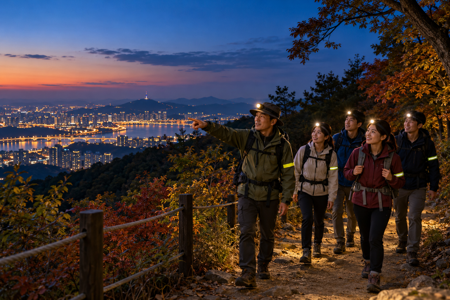 국립공원 야경 투어 예약｜경주·북한산·팔공산 코스와 11월 14일 일정